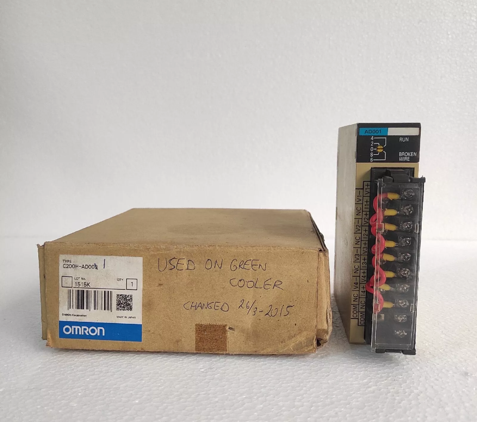 Omron c200h-ad001 / C200-AD001 A/D Unit